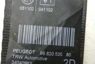 9682053580, 34040963 , art11003432 Ремень безопасности задний правый Peugeot 5008 Арт 11003432, вид 3