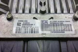 SW9662331580, HW9655534080 , art11009023 Блок управления двигателем Citroen C5 1 Арт 11009023, вид 2
