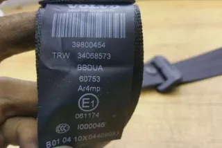 39800454, 34068573, P039800454 , art11010209 Ремень безопасности задний левый Volvo S60 2 Арт 11010209, вид 3