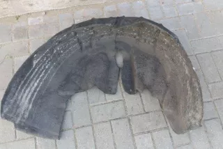 art11012539 Защита арок задняя левая (подкрылок) Audi A4 B8 Арт 11012539, вид 1