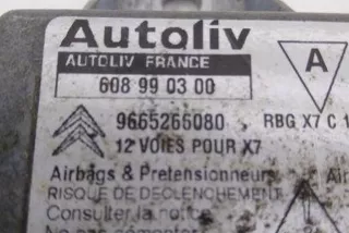 9665266080, 608990300 , art11024015 Блок AirBag Citroen C5 1 Арт 11024015, вид 3