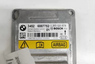 6887752, 0265020878 , art11126983 Блок AirBag BMW 3 F30/F31/GT F34 Арт 11126983, вид 6