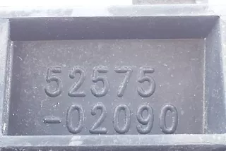 52575-02090 , art11164237 Кронштейн крепления бампера заднего Toyota Auris 2 Арт 11164237, вид 2