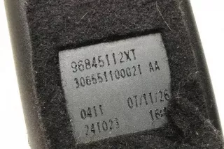 96845112XT, 306551100621AA, 305540110AB2 , art11193135 Ремень безопасности передний правый Citroen C4 Picasso 2 Арт 11193135, вид 4