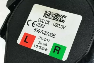 7430043, 639708700B , art11195298 Ремень безопасности задний левый BMW 5 G30/G31 Арт 11195298, вид 10