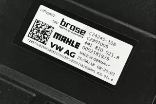 4M1820021B, 0002581926 , art11198575 Сопротивление печки Audi A4 B9 Арт 11198575, вид 4