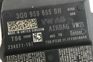 3Q0959655BH , art11199712 Блок AirBag Skoda Octavia A7 Арт 11199712, вид 3