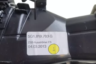 5g1819703, 5g1819703g , art11224906 Дефлектор обдува салона Volkswagen Golf 7 Арт 11224906, вид 4