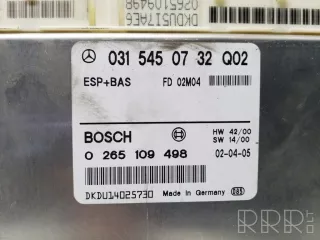 0315450732, 0265109498 , artMIN3962 Блок ABS Mercedes E W210 Арт MIN3962, вид 3