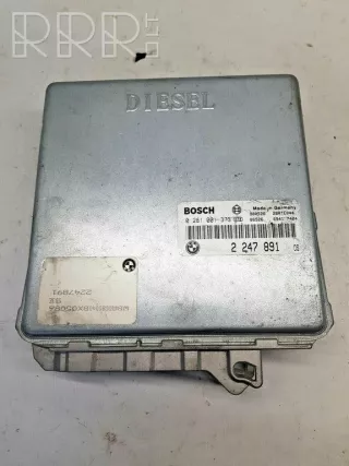 0281001373, nr2027 , artCIE2586 Блок управления двигателем BMW 5 E39 2.5л Арт CIE2586, вид 1