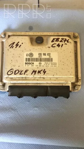 036906032 , artJDS221 Блок управления двигателем Volkswagen Golf 4 Арт JDS221, вид 1