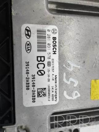 391402abb0, 0281031578 , artAME18211 Блок управления двигателем Hyundai Tucson 3 Арт AME18211, вид 2