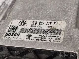 3c0907115f, 0261s02111 , artDTR38234 Блок управления двигателем Volkswagen Passat B6 Арт DTR38234, вид 3