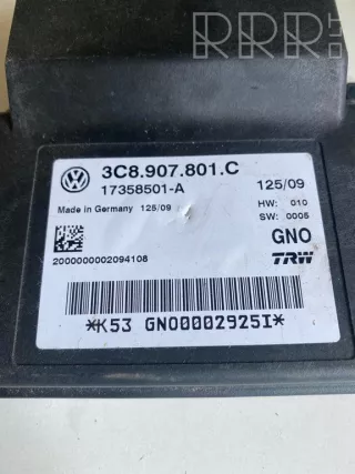 3c8907801c, 17358501a, sn00002925t , artZUK931 Блок ручника (стоячного тормоза) Volkswagen Passat B6 Арт ZUK931, вид 4