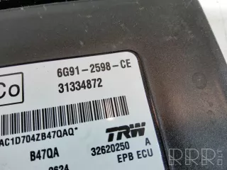 31334872 , artDGR6070 Блок ручника (стоячного тормоза) Volvo S60 2 Арт DGR6070, вид 3