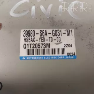 39980s6ag031m1, 39980s6ag031m1, q1t20573m , artMAK921 Блок управления электроусилителем руля Honda Civic 7 restailing Арт MAK921, вид 3