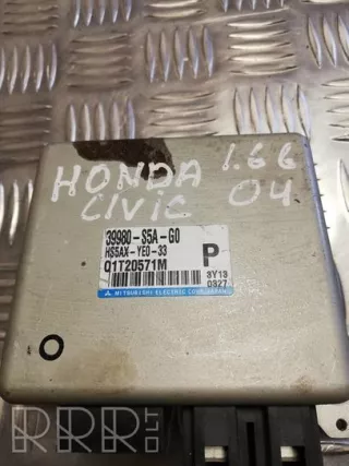 39980s5ag0, q1t20571m, hs5axye033 , artMEG1953 Блок управления электроусилителем руля Honda Civic 7 restailing Арт MEG1953, вид 2