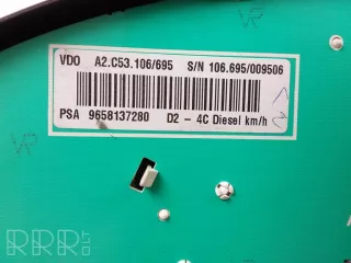 9658137280, a2c53014407g, a2c53106695 , artMTL3253 Щиток Приборов (Приборная Панель) Peugeot 407 Арт MTL3253, вид 5