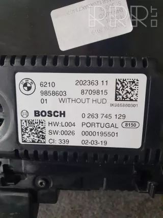 8709815, 9858603, 0263745129 , artMDP434 Щиток Приборов (Приборная Панель) BMW 3 G20/G21 Арт MDP434, вид 2