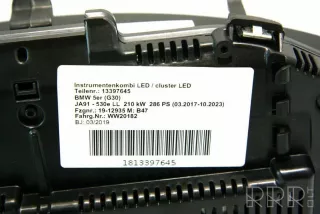 009144, 62105a0f1e9 , artEMG3056 Щиток Приборов (Приборная Панель) BMW 5 G30/G31 Арт EMG3056, вид 5