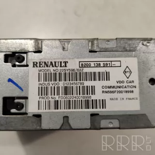 8200138591 , artMAA5519 Магнитола Renault Laguna 2 Арт MAA5519, вид 3