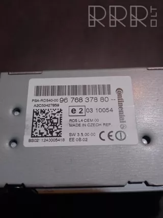 9676837880, psard54000 , artDEJ615 Магнитола Peugeot 508 Арт DEJ615, вид 2