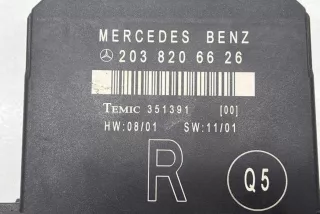 2038206626 , art11273787 Блок управления двери задней левой Mercedes C W203 Арт 11273787, вид 6