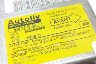 9636894080, 550541500 , art9761533 Блок AirBag Peugeot 206 1 Арт 9761533, вид 5