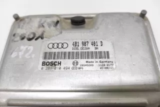 4B1907401D, 0281010494 , art9777692 Блок управления двигателем Audi A6 C5 (S6,RS6) Арт 9777692, вид 4
