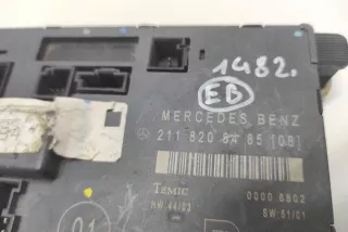 2118208485 , art9777726 Блок управления двери задней правой Mercedes E W211 Арт 9777726, вид 3