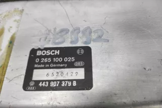 0265100025, 443907379B , art9779576 Блок управления ABS Audi 80 B4 Арт 9779576, вид 4