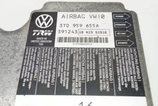 3T0959655A, 391243, 18H13S1916 , art9784547 Блок AirBag Skoda Superb 2 Арт 9784547, вид 4