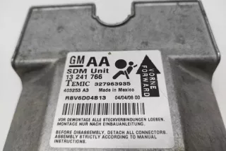 13241766, 327963935 , art9789400 Блок AirBag Opel Zafira B Арт 9789400, вид 4