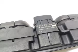 2038208110, 3306090101 , art9908348 Кнопка аварийной сигнализации Mercedes C W203 Арт 9908348, вид 4