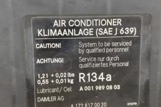 A1728170020, A1728820006, R134A , art10293703 Балка под радиатор Mercedes SLK r172 Арт 10293703, вид 8