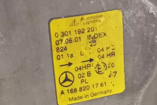 1305235592, A1688201761, 0301192201 , art957236 Фара левая Mercedes A W168 Арт 957236, вид 9