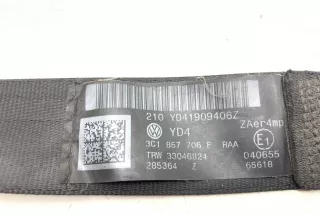 3C1857706F, 210YD41909406Z, TRW33046824, 193357737ADE, 6X0972783 , art10253411 Ремень безопасности передний правый Volkswagen Passat B6 Арт 10253411, вид 7