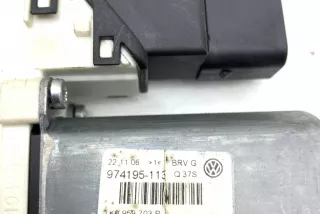 1K0959703P, 973624-105 , art10324973 Моторчик стеклоподъемника задний левый Volkswagen Passat B6 Арт 10324973, вид 6