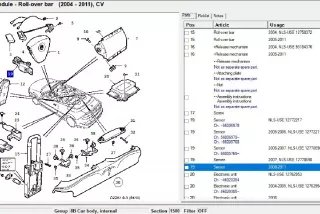 12778698 , art3054341 Датчик удара Saab 9-3 2 Арт 3054341, вид 4