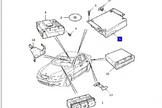 12757925 , art3053821 Блок навигации Saab 9-3 2 Арт 3053821, вид 4