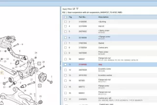 31360588 , art5233235 Тяга рулевая Volvo XC90 2 Арт 5233235, вид 5