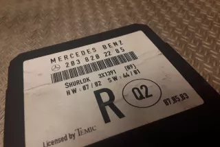 2038202285 , art663082 Блок управления двери задней правой Mercedes C W203 Арт 663082, вид 2