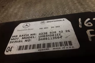 2308204226 , art848109 Блок управления телефоном Mercedes ML W163 Арт 848109, вид 2