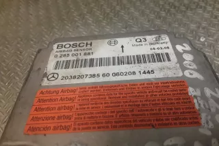 2038207385 , art3057453 Блок AirBag Mercedes CLK W209 Арт 3057453, вид 3