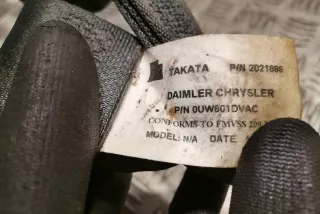 0UW801DVAC , art8221476 Ремень безопасности задний правый Chrysler 300C 1 Арт 8221476, вид 4