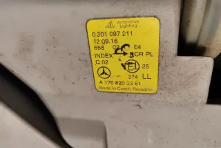 1708202361, A1708202361 , art11035896 Фара левая Mercedes SLK r170 Арт 11035896, вид 5