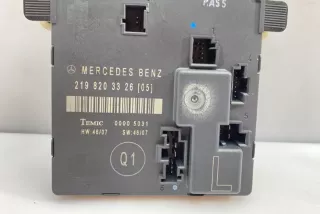 2198203326 , art5340433 Блок управления двери задней левой Mercedes CLS C219 Арт 5340433, вид 1