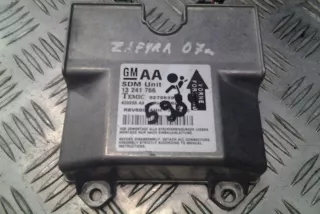 13241766, 3279639, RBV6G0AHH , art9563006 Блок AirBag Opel Zafira A Арт 9563006, вид 2