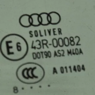 43R-00082 , art540592 Стекло двери задней левой Audi A6 C7 (S6,RS6) Арт 540592, вид 7