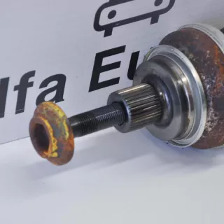 8W0501203D , art651464 Полуось задняя (приводной вал, ШРУС) Audi A4 B9 Арт 651464, вид 7
